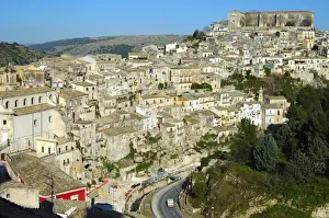 Ragusa Prints: View at Ragusa Ibla Italy