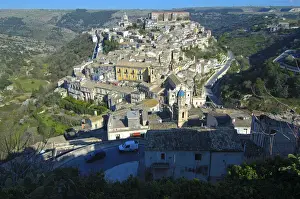 Ragusa Prints: View at Ragusa Ibla Italy