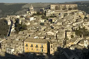 Nature’s Masterpiece: View at Ragusa-Ibla Italy