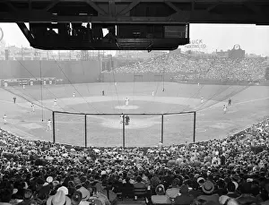 View of Red Sox-Orioles Game