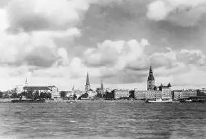 Riga Prints: View of Riga, Latvia