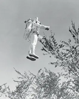 View of Rocket Man at Fair