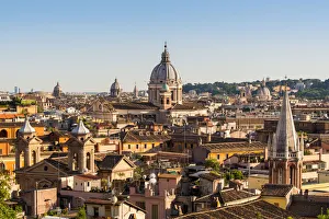 Images Dated 7th June 2014: Top view of Rome