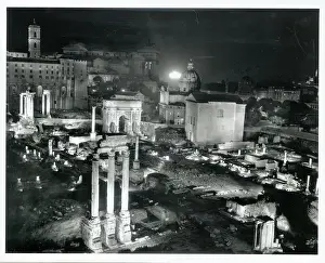 View of the Ruins of the Forum