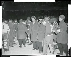 View of the Russian Officials Kissing and Hugging Players