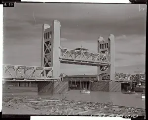 View of Sacramento River Tower Bridge