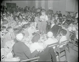 View of a Seder Celebration Group