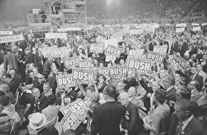 Cow Palace Prints: View of Senate Race Rally