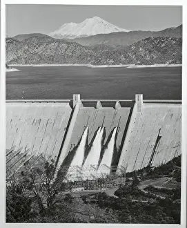 Stratovolcano Prints: View of Shasta Dam
