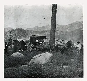 Sierra Nevada Prints: View of the Sierra Nevadas