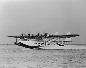 View of Sikorsky Passenger Boat Plane