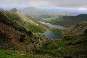 Images Dated 15th August 2008: View from the Top of Snowdon