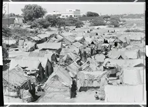 Karachi Prints: Top View of a Squatter Colony