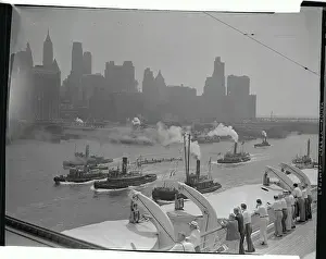 View from the S.S. America