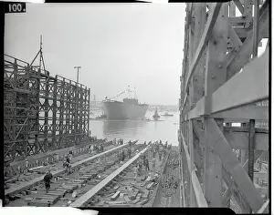Los Angeles County Prints: View of SS John Paul Jones