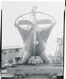 Side View of a Submarine