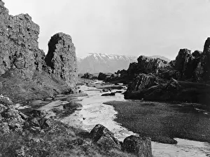 Landforms Prints: View of Thingvellir, Iceland