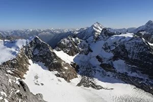 Images Dated 23rd October 2012: View from Titlis Mountain towards the Central Swiss Alps, Obwalden, Switzerland, Europe