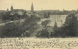 City Portrait Prints: View from the town hall, Hannover