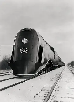 View of Train on Track