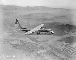 Burbank Prints: View of Transport Plane