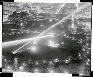 View of Tree Lighting Ceremony From the Washington Monument