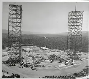 West Virginia Prints: View of Uncompleted Towers