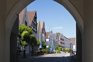 Gates Prints: View through the Unteres Tor gate on the marketplace