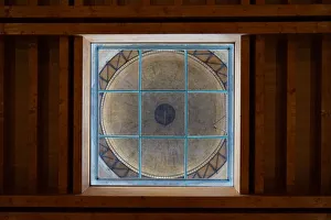 Images Dated 25th July 2015: View upwards in the Clock and Bell Tower of the Cathedral, Salamanca, Spain