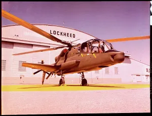 Van Nuys Prints: View of USA Army's Combat Rotorcraft AH-56A