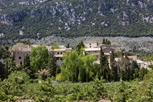 Images Dated 4th May 2012: View of the village of Orient, municipality of Alaro, Mallorca, Majorca, Balearic Islands, Spain