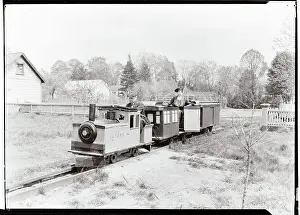 View of W. Cecil Gage's Private Railroad