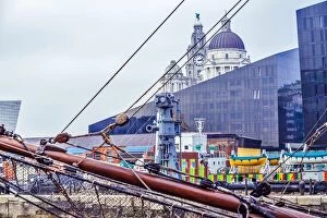 Images Dated 3rd November 2015: A view of the waterfront at Albert Dock (Salthouse Dock) at the Port of Liverpool