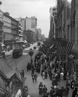 View of West 14th Street in NYC
