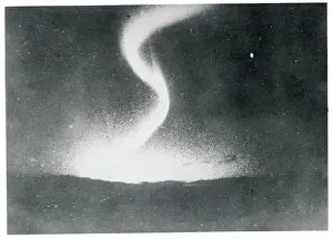 View of Whip of Light over Polar Skies