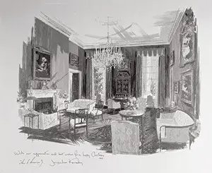 View of the White House Green Room