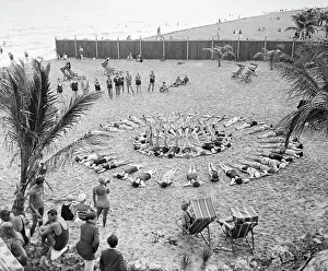 View Of Women On Ground;Flower Formation