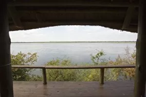 View of the Zambezi River from Lodge Accommodation