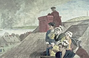 Viewing Battle From a Roof
