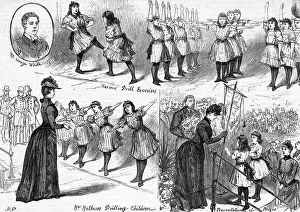 Views Of Children Exercising (Illus.)