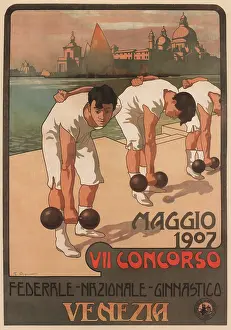 Youth Prints: VII Federal Gymnastics Competition, 1907. From a private collection