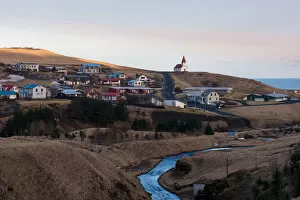 Images Dated 17th March 2015: Vik village, South, Iceland