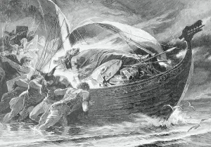 Loss Prints: Viking Funeral