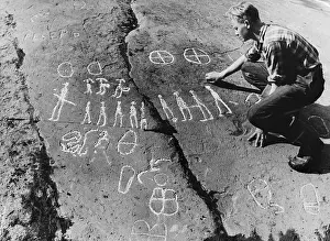 Bronze Prints: Viking Petroglyphs