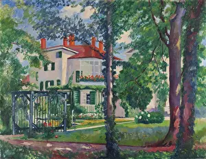 Summer Landscape Prints: Villa Flora