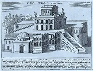 Ethnic Groups Prints: The Villa Publica on Monte Giordano