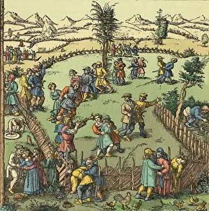 Village Dance of the 16th Century