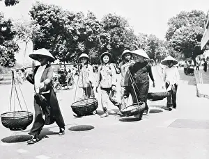 Hanoi Prints: Village People Working for Communists