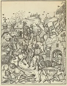 Despair Prints: Villagers Being Attacked