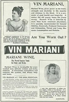 T1710655 Prints: Vin Mariani Wine Tonic
